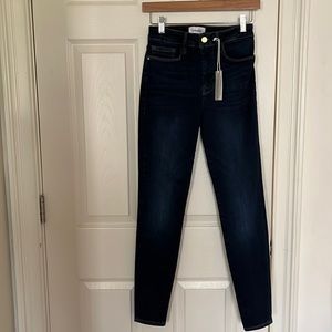 NWT Le One FRAME skinny jeans size 1 (23-28) dark blue
